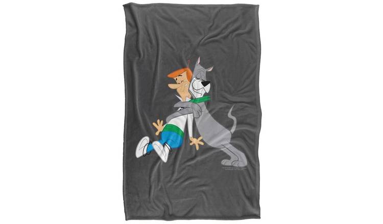 The Jetsons Astro Hugging George Grey Blanket - 147cm x 91cm