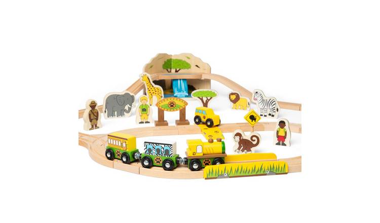 Bigjigs Rail Safari Train Set - 3 Years +