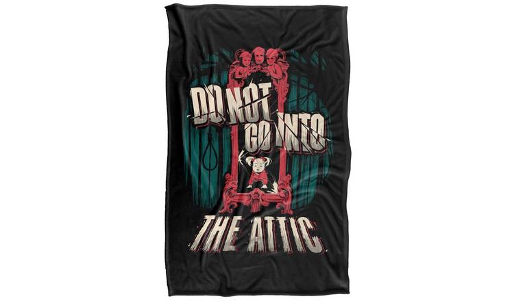 The Conjuring Last Rites Don'T Go Into The Attic Blanket - 147cm x 91cm