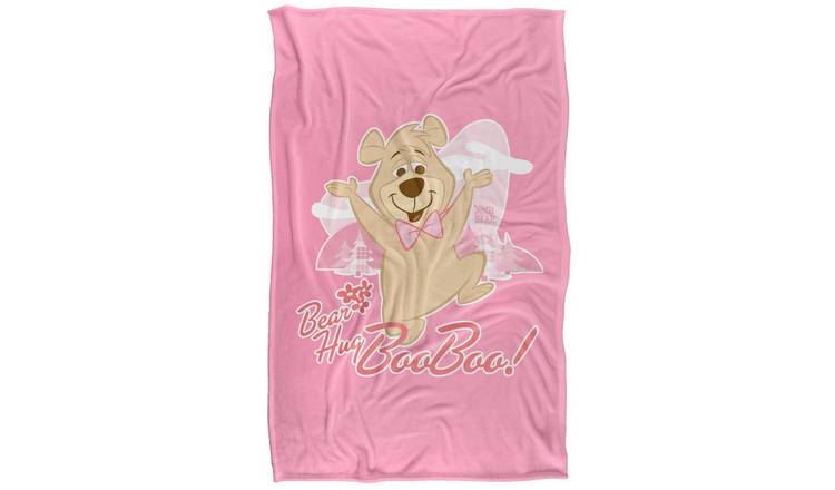 Yogi Bear Boo Boo Bear Hug Soft Touch Blanket - 147cm x 91cm