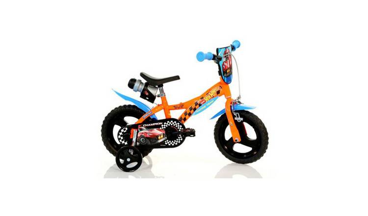 Dino Bikes Hot Wheels 12" Kids Pedal Powered Bike - White