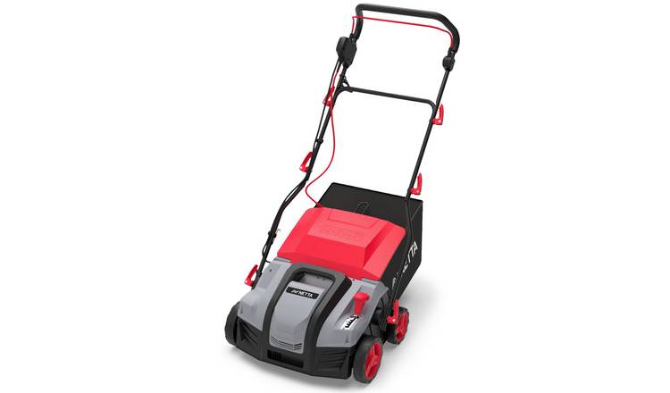 NETTA 2000W Electric Lawn Scarifier and Aerator with 55L Collection Bag - 40cm