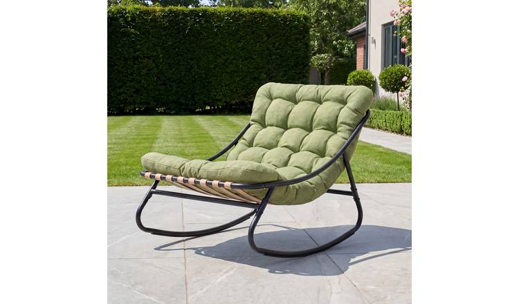 Artemis Home Solace Outdoor Rocking Chair - Green