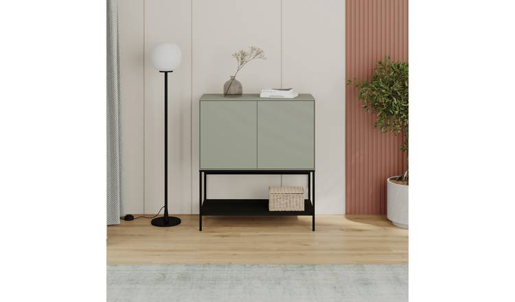 Decortie Amira 2 Door Sideboard - Sage Green