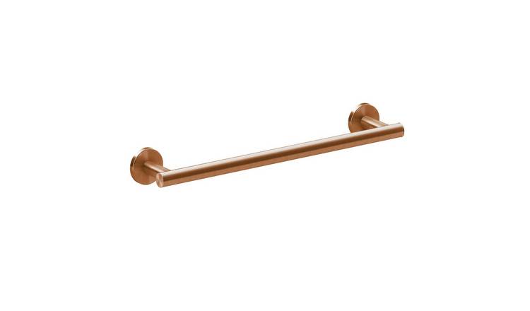 Cosmic Architect Towel Rail - Brushed Copper Pvd