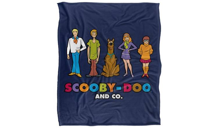 Scooby Doo Group Blanket - 152cm x 127cm