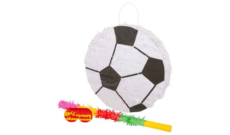 Fax Potato 3pc Football Pinata Set with Stick & Blindfold - Multi Stick