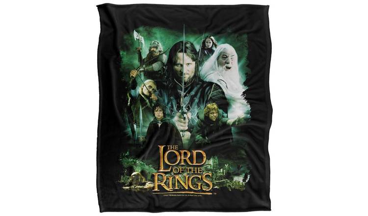 The Lord Of The Rings Hero Supersoft Blanket - 152cm x 127cm