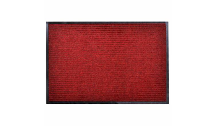 Walplus Non Slip Doormat - Red - 90 x 120 cm