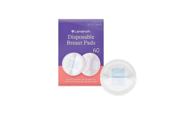 Lansinoh Pack of 60 Ultra Thin Stay Dry Nursing Breast Pads