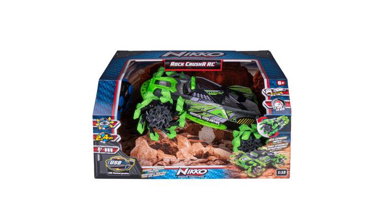 Nikko Rock CrushR Remote Control Car - Techno Green