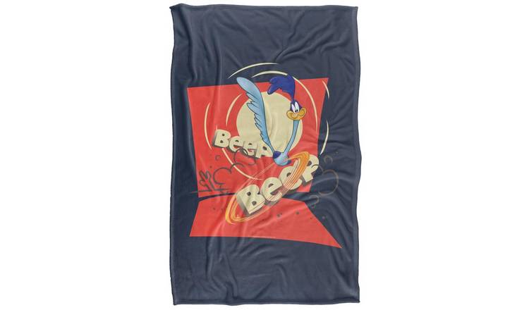 Looney Tunes Beep Beep Soft Touch Blanket - 147cm x 91cm
