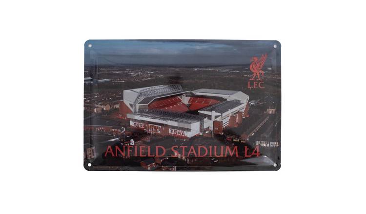 Liverpool FC Metal Stadium Sign