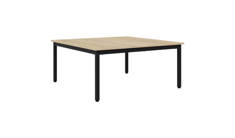 Walplus Engineered Wood Coffee Table - Sonoma - 100 x 100 x 45 cm