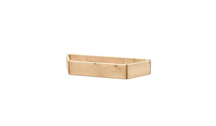 Greena Wooden Wall Planter 90cm, 1 Tier
