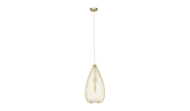 Orsina Lavis Iron Pendant Light - Gold