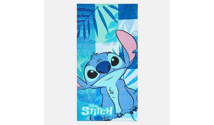 OHS Kids Stitch Quick Dry Microfibre Beach Towel -  Blue