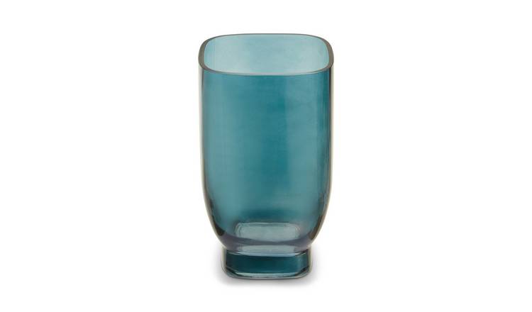 Orsina Emer Small Glass Vase - Blue