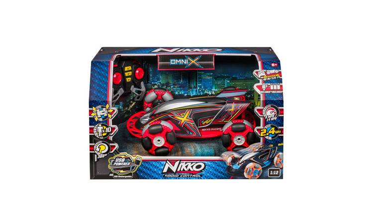 Nikko Omni X Remote Control Car - Black Red
