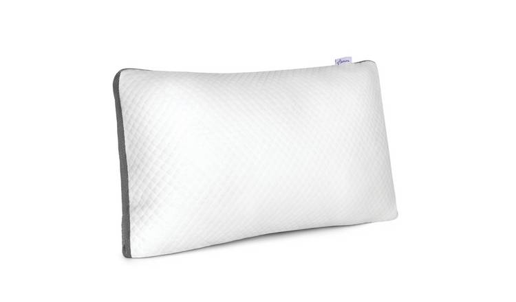 Aamira Adjustable Shredded Memory Foam Pillow - White