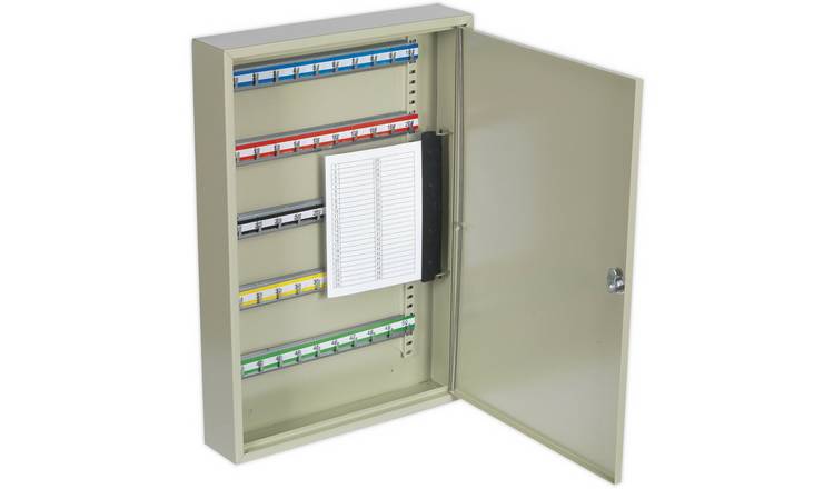 Loops Direct Combination Lock Key Cabinet - 20 Key Capacity - Black