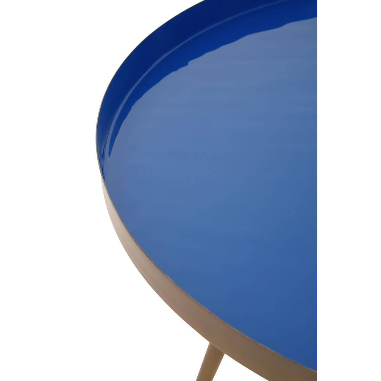 Orsina Amira Enamel Nest of Two Tables – Blue - Image 5