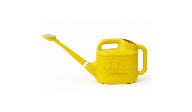 Keplin 8L Sprinkler Rose Plastic Watering Can - Yellow