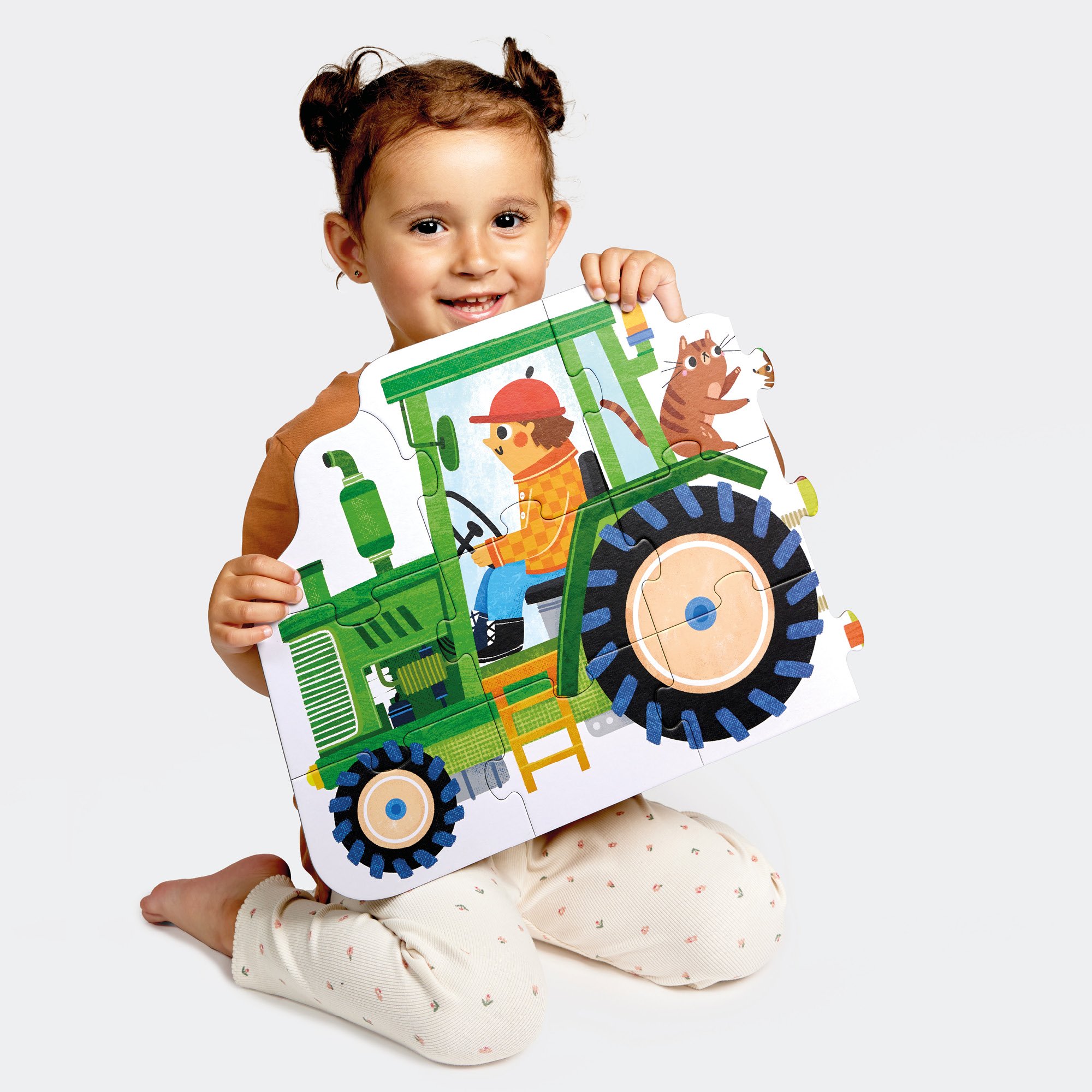 Banana Panda Tractor Play-As-You-Go Jigsaw Puzzle - Image 3