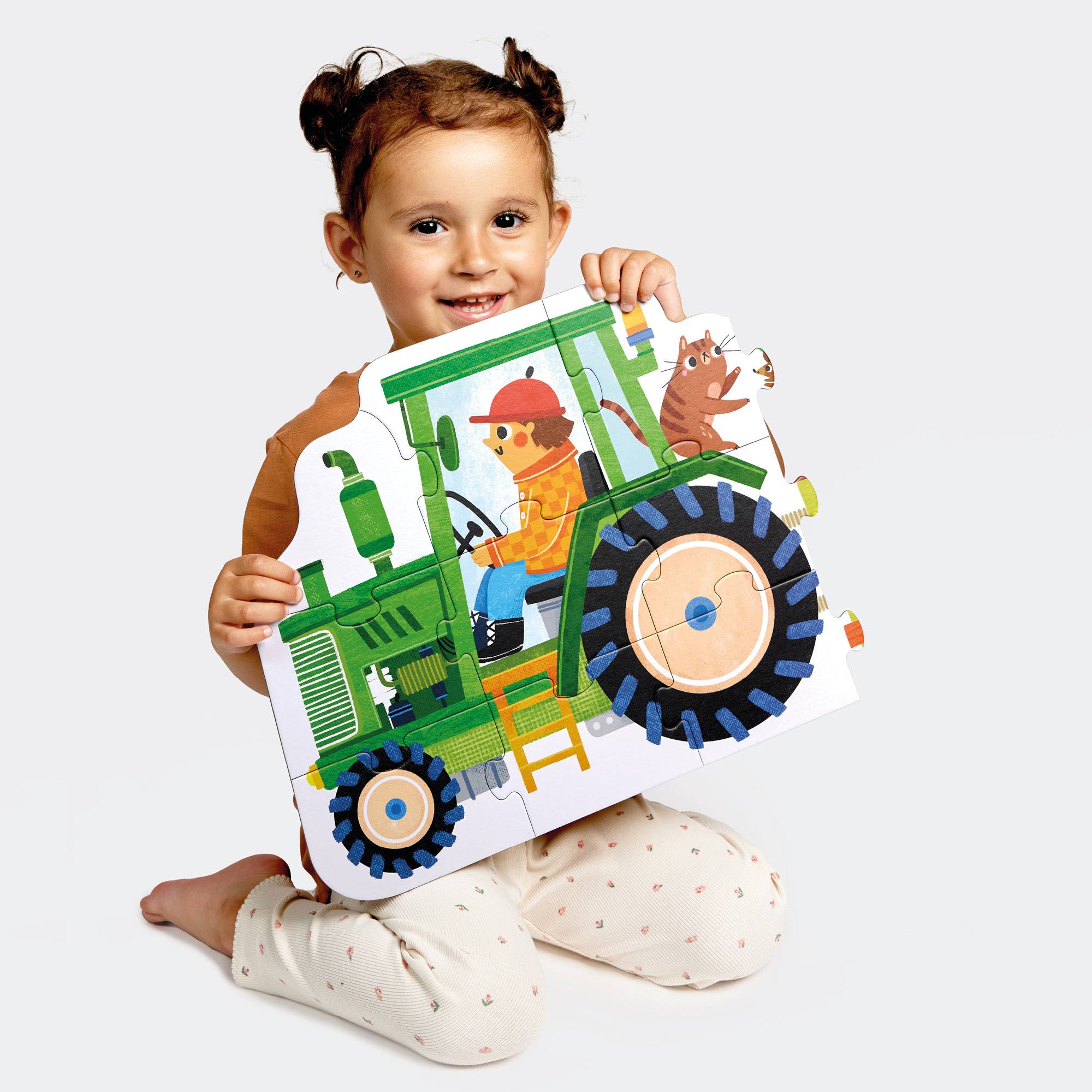 Banana Panda Tractor Play-As-You-Go Jigsaw Puzzle - Image 3