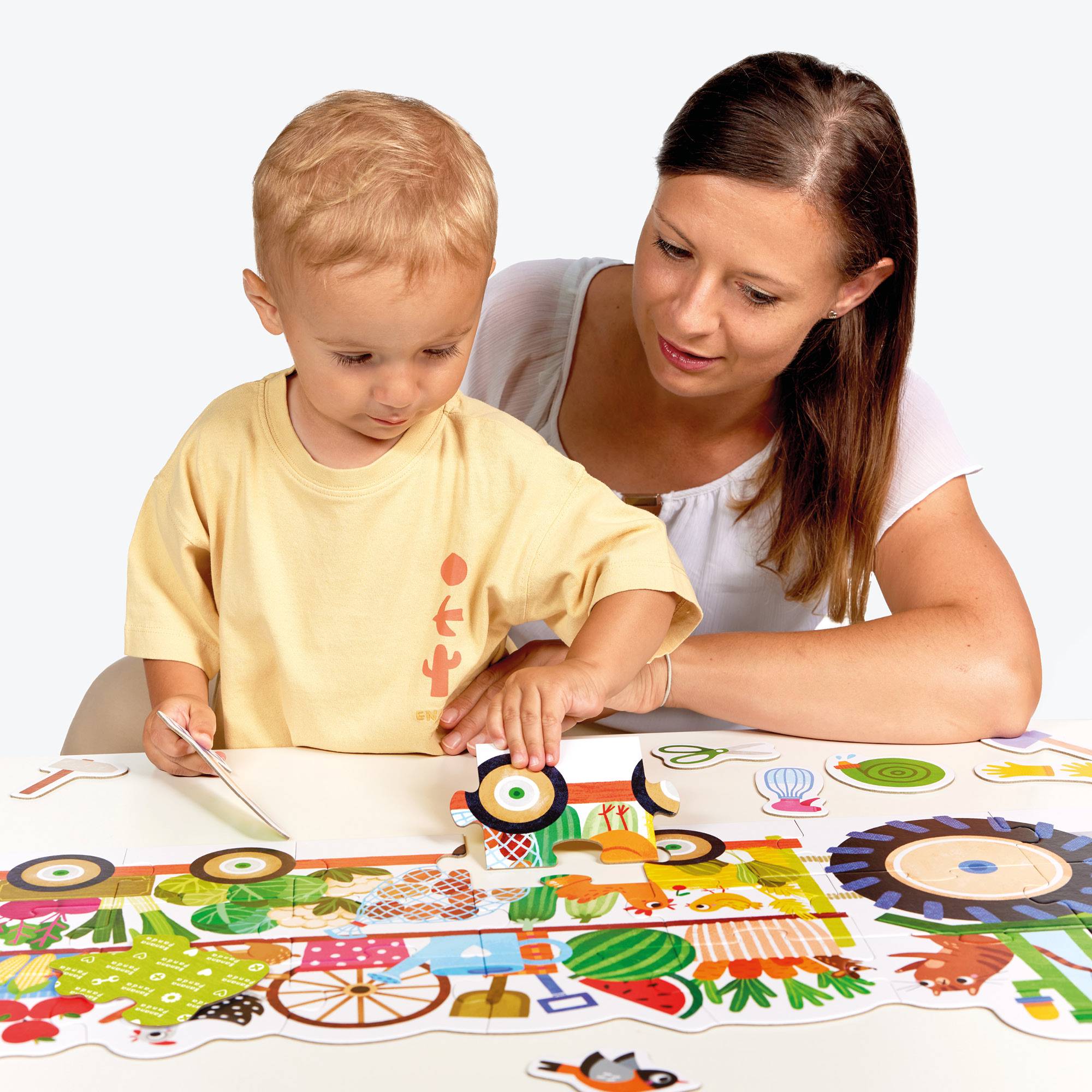 Banana Panda Tractor Play-As-You-Go Jigsaw Puzzle - Image 4