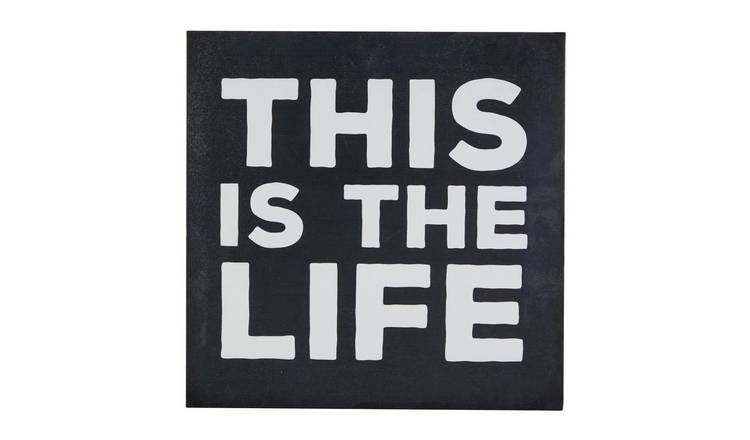 Orsina Madera This Is The Life Wall Plaque