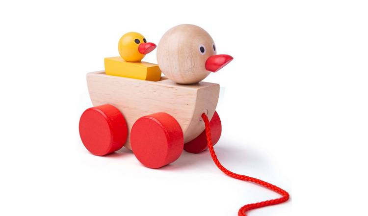 Bigjigs Toys Duck and Duckling - 12 Months +