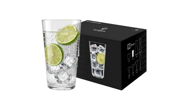 Argon Tableware Hoxton Crystal Highball Glasses - 320ml - Pack of 48