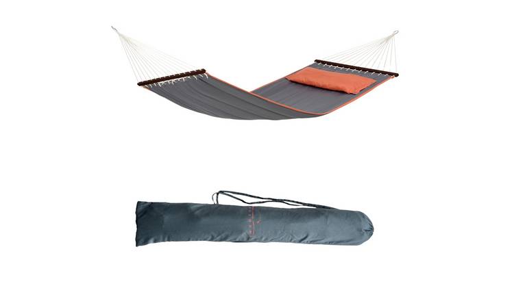 Amazonas American Dream Double Cotton Spreader Bar Hammock – Grey