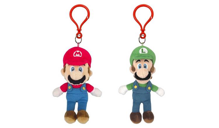 San-Ei Nintendo Super Mario and Luigi Keychain Bundle