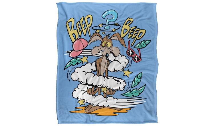 Looney Tunes Wile E Coyote Beep Beep Blanket - 152cm x 127cm