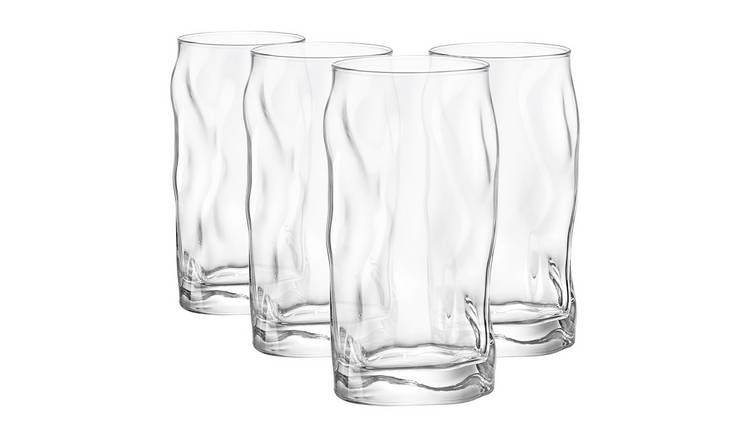 Bormioli Rocco Sorgente Highball Glasses - 460ml - Pack of 4