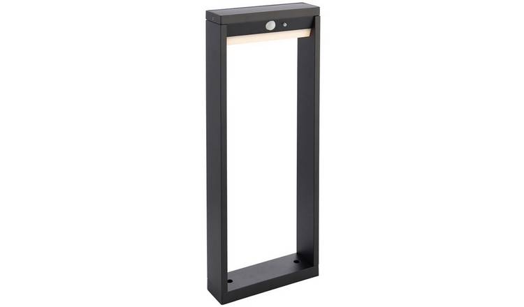 Loops Direct LED Aluminium Outdoor Bollard Post Light - Textured Black