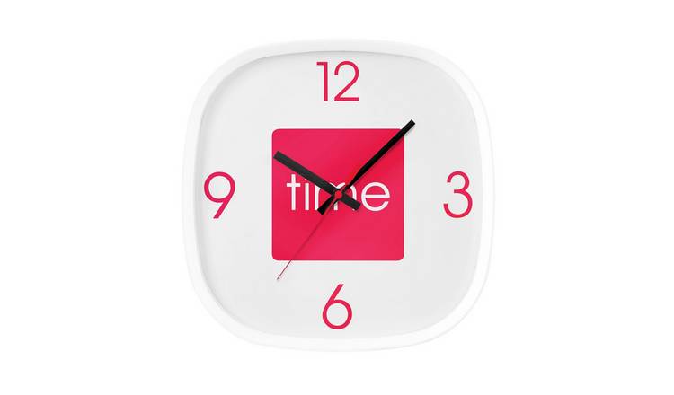 Orsina Arco Wall Clock - Pink