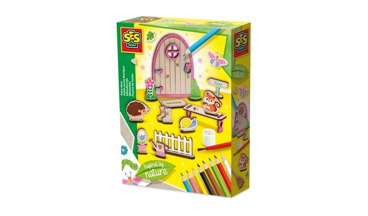 SES Creative Make Your Own Fairy Door Craft Set