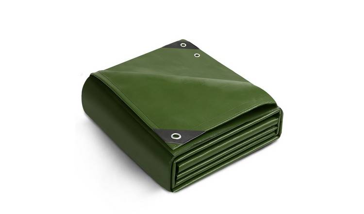 Keplin 90gsm Polyethylene Tarpaulin Cover Sheet 3 x 4m - Green