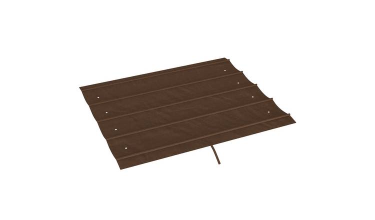 Outsunny Retractable Pergola Roof Replacement Canopy Fabric - Brown