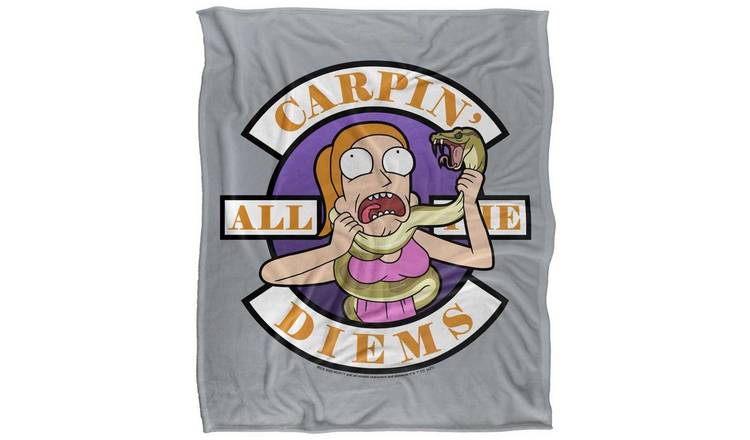 Rick And Morty Carp En All Them Diems Blanket - 147cm x 91cm