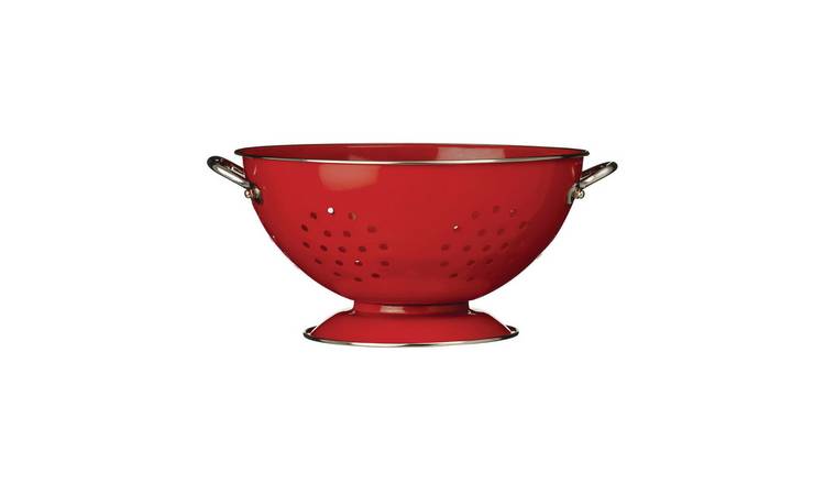 Orsina Hollis Enamel Colander – Red