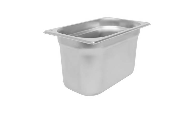 Argon Tableware Stainless Steel Gastronorm Container 1/4 - 3.75L