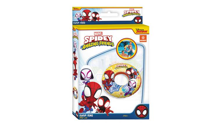 Mondo 50cm Marvel Spidey Inflatable Swim Ring - Yellow
