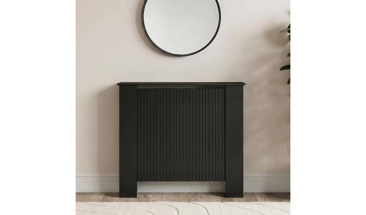 OHS Ribbed Radiator Cover - Black - Medium