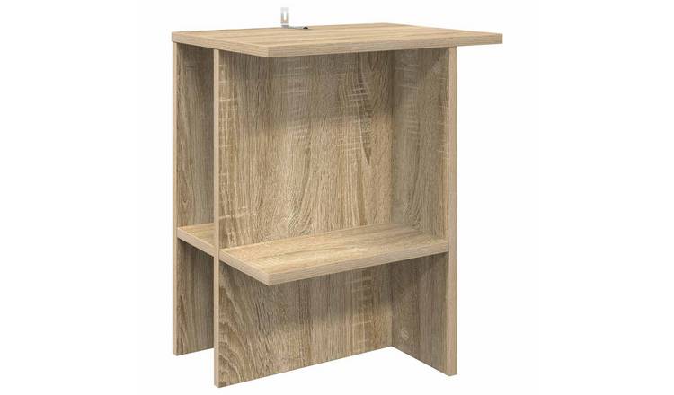 Walplus Engineered Wood Coffee Table - Sonoma Oak - 40 x 30 x 49 cm