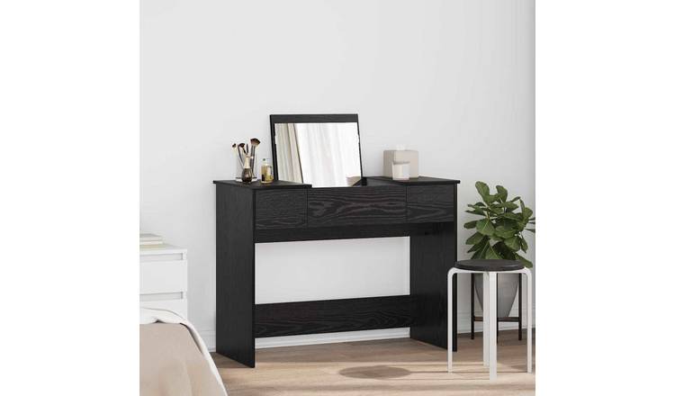 Walplus Wall Shelf - Black Oak - 100 x 45 x 76 cm