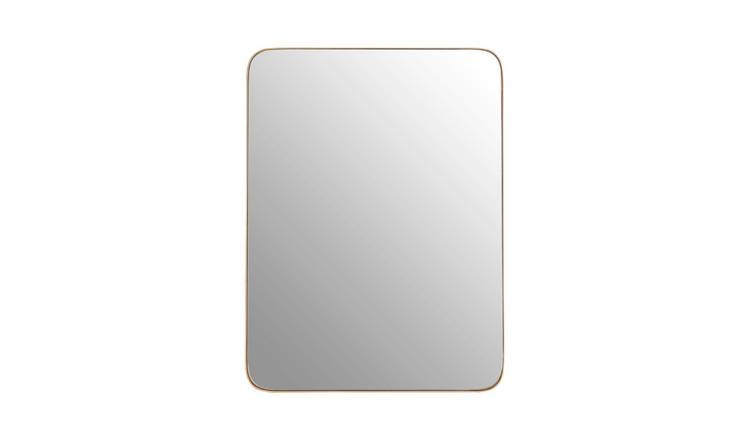 Orsina Newell Effect Frame Wall Mirror - Gold